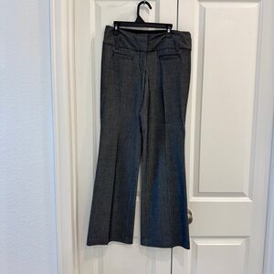 Express Gray Wide-Leg Trousers